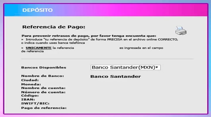 Referencia de Pago SPEI en UZU
